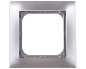 IMPRESJA Ramka pojedyncza srebrna R-1Y/18