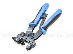 Zaciskarka złączy kompresyjnych: F, BNC i RCA z regulacją długości złącza (Hanlong HT-H510B), AteCom