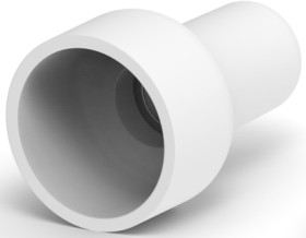 End connectorwith insulation, 0.3-6.0 mm², AWG 22 to 10, natural, 18.29 mm, 328730