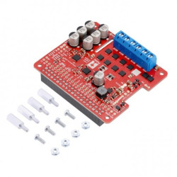 Dual G2 High-Power 24v14 - dwukanałowy sterownik silników 36V/14A - nakładka HAT dla Raspberry Pi - zmontowany - Pololu 3753