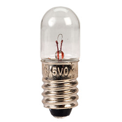 KL 10mm 6.5V Tubular Bulb MES (E10) 300mA