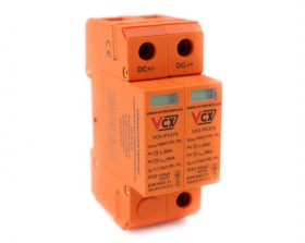 Ogranicznik przepięć fotowoltaicznych PV DC typ T2 (C) 2P 1000V Professional Plus