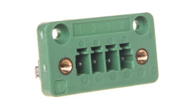 Wtyk 4P Raster 3,81Mm Zielony Dfk-Mc 1,5/ 4-Gf-3,81 1829361 /50Szt./