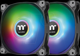 CL-F116-PL14SW-A Thermaltake Pure Duo 14 ARGB, 140 mm, black, pack of 2