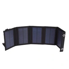 Zewnętrzne ładowanie panel słoneczny 5V 7W Wodoodporny dla iPhone'a Samsunga, ładowarka słoneczna USB przenośna 10W do ładowania