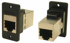 Złącze RJ45 Żeński Złącze RJ45 Montaż na panelu Cat6a RS PRO, 8P8C-żyłowe