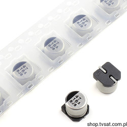 ECEV1CA470P 47uF 16V Electrolytic SMD-6.3X5.7L PANASONIC