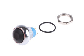 Przycisk miniaturowy Chwilowy SPST średnica wycięcia 13.6mm, montaż panelowy APEM