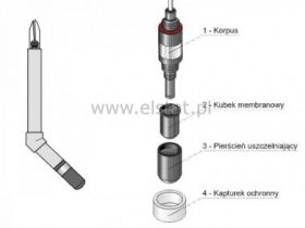 Czujnik tlenowy OS8; do sondy tlenu