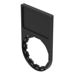 Legend frame, 17.5 mm, Plastic, For stic
