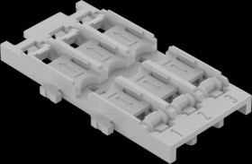 221-2533 Mounting adapter with 3-fold locking foot