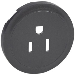 CELIANE Plakietka gniazda 2P+Z EUR/US grafit 067967