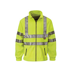 Scan BX210-T XXL Hi-Vis Yellow Full Zip Fleece - XXL (50in)