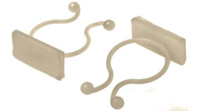 Klips Samoprzylepny Spinka Do Kabli, 20Mm, Materiał: Nylon 66, 40 X 25.5Mm,...