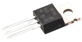 MOSFET N-kanałowy 10 A TO-220AB 400 V Pojedynczy 125 W 550 miliomów
