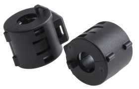 Zacisk ferrytowy średnica otworu 10.2mm Urządzenia peryferyjne komputerów, telewizja cyfrowa, wewnętrzne i zewnętrzne