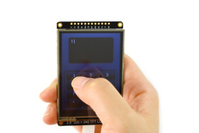 Fermion: 2.8” 320x240 TFT LCD Resistive Touchscreen with MicroSD Card Slot (Breakout)
