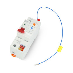 Tuya - regulowany bezpiecznik ZigBee z miernikiem energii - 2A-63A - RTX ZCB63-1P
