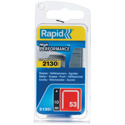 Rapid 5000743 53/10B 10mm Galvanised Staples (Pack 2000)