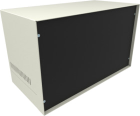 Steel enclosure, (L x W x H) 445 x 226 x 267 mm, gray (RAL 7046), IP31, 1452PG9