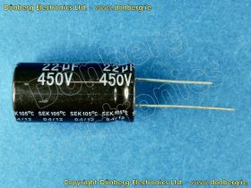 22UF/450VRH