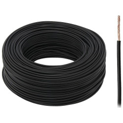 Kabel LgY 1x0,75mm Czarny 300/500 H05V-K