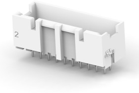 Pin header, 20 pole, pitch 2.5 mm, straight, natural, 2-2323751-0
