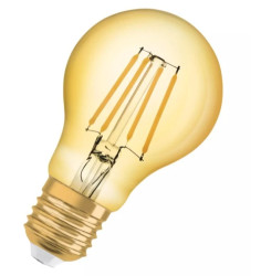 Żarówka LED Vintage 1906 LED CL A FIL GOLD 50 non-dim 6,5W/824 E27 4058075293298