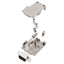 Encitech 6355-0085-01 DSSK09-M-HDP15-K D-Sub Pin Strip set 15 Pins 45&#xB0;