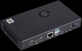 SC1753 Housing for Compute Module 5, aluminum, black