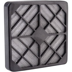 Wallair N40977 Fan Grille w/ Filter 8x8cm Open-Meshed Fabric