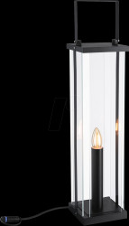 94317 Plug&amp;Shine classic lantern IP44, E14, 56 cm