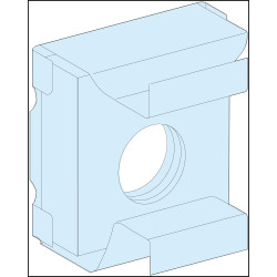 Nakrętka z klipsem Nakrętka zatrzasku LVS03194 Płyta montażowa PrismaSeT G, kabina PrismaSeT P