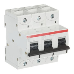 Wyłącznik nadprądowy MCB, Typ K, 3-biegunowy, 20A, 240V, ABB, S800U