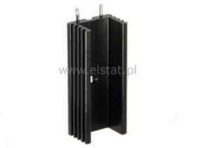 Radiator 35 x 15 x 10mm czerniony