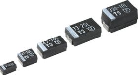 TL3 Solid Tantalum Surface Mount Chip Capacitors, TANTAMOUNT&#8482;, Molded Case, Very Low DCL