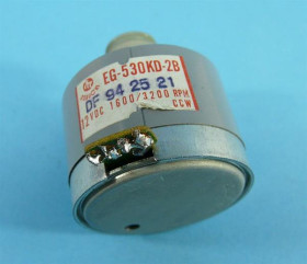 9V LEWY=CCW EG-530KD-9B 2xSPEED 1600/3200 OBR/MIN SILNIK