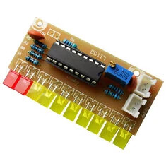 DIY zestaw wskaźnika poziomu audio LM3915 10 segmentów