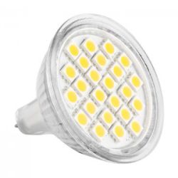 Zarówka GU5.3 SMD 24LED WW 5W 12V
