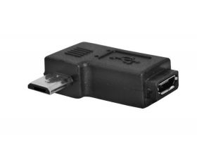 Adapter micro USB kątowy LEWY