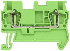 Zacisk do montażu na szynie DIN Siemens poziomy: 1 16AWGsprężynowa 8WH 500 V