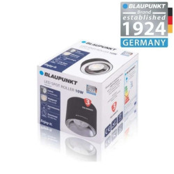 Blaupunkt Lampa LED natynkowa Spot Roller 10W czarny barwa naturalna, BLAUPUNKT-DLB10NW
