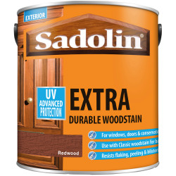 Sadolin 5012989 Extra Durable Woodstain Redwood 2.5 litre