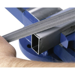 Bahco 1-210-12-1-2 Ergo Half-round File with Handle Double Cuts