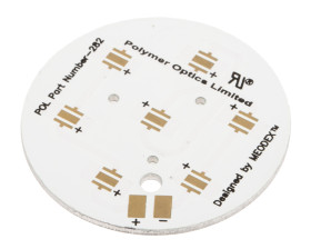 Płytka prototypowa LED, 7-strefowa MCPCB, do uzytku z: Diody LED Cree XP-C, XP-E i XP-G