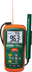 Extech moisture and temperature meter, RH101