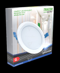 Oprawa LED okrągła oczko do wbudowania 3W 230V Samsung