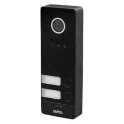 Dwurodzinny zewnętrzny dwużyłowy panel Wideo HD VO-202BHD czarny ENTRA