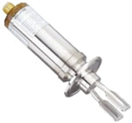 Czujnik poziomu Wibrujący czujnik poziomu Lampa trójpozycyjna 1.5" PNP PEI, stal nierdzewna 1.4404