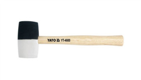 Młotek Gumowy Czarno-Biały 780G